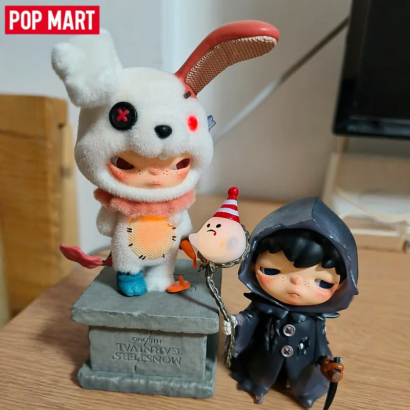 

Original POP MART Hirono Monsters Carnival Series Blind Box Toy Hirono Mystery Box Collect Room Decor Model Halloween Gift