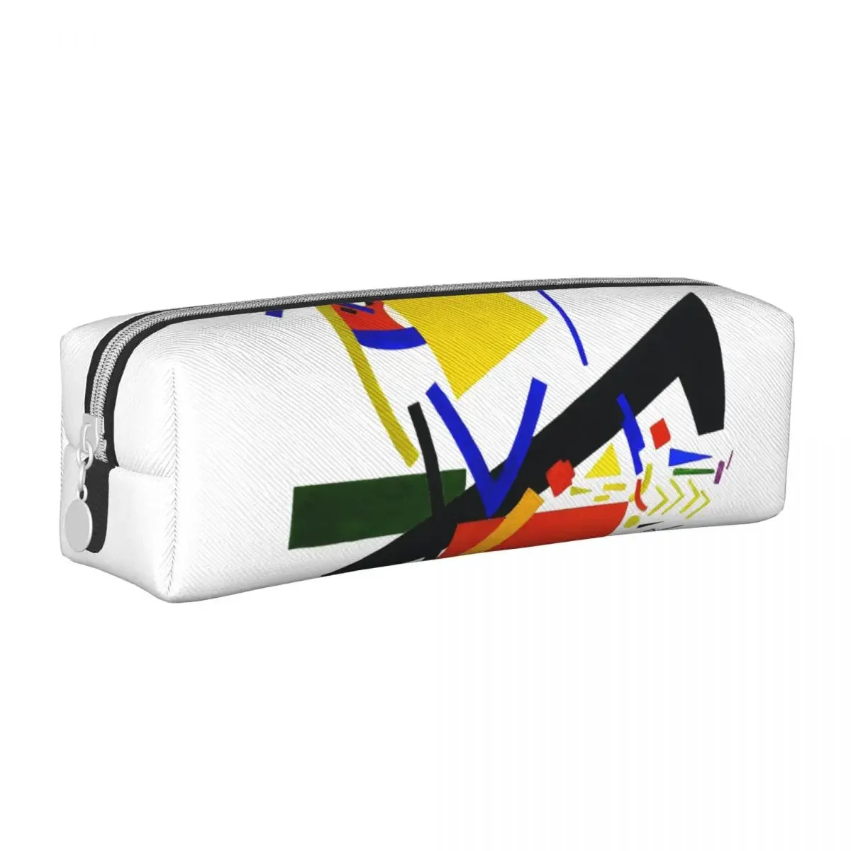 

Mondrian Kazimir Severinovich Malevich Pencil Cases Pencilcases Pen Holder for Student Bag Students School Zipper Stationery