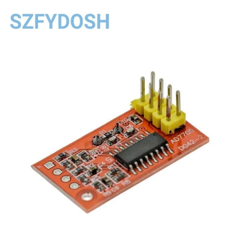 AD7705 podwójny 16-bitowy moduł akwizycji danych danych ADC programowalny interfejs SPI TM7705 dla płyty rozwojowej Arduino STM32