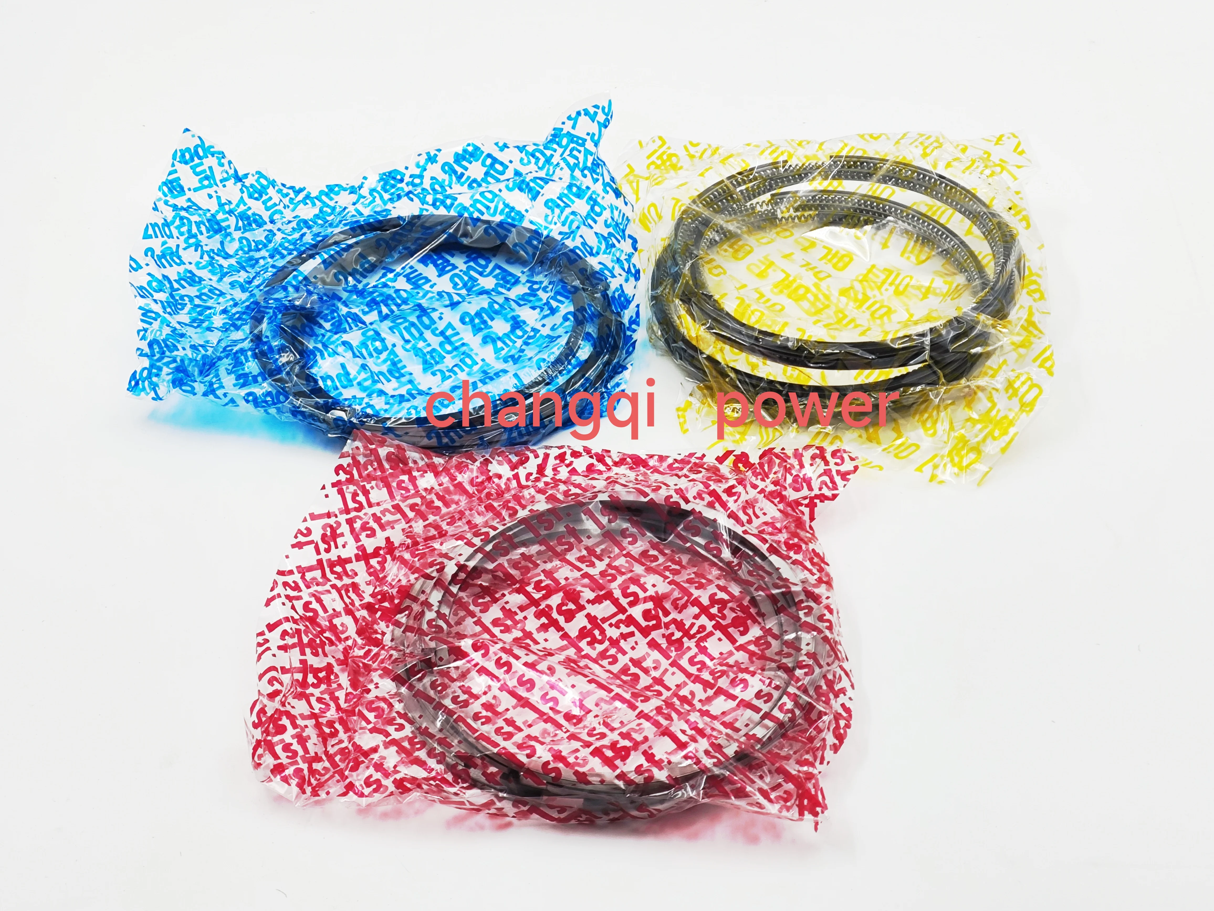 SJM31094ZZ Changqi New Thick Oblique Cut Piston Ring for VOVOL 6D24 3.3MM Connecting Rod