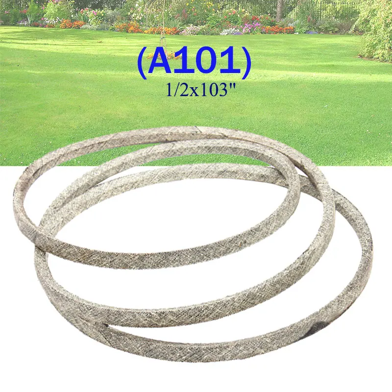 Mower Replacement Belt Dry Cloth Para Aramid Fiber For John Deere for Kevlar   754-04219,954-04219 GX20072,GY20570 1/2x103