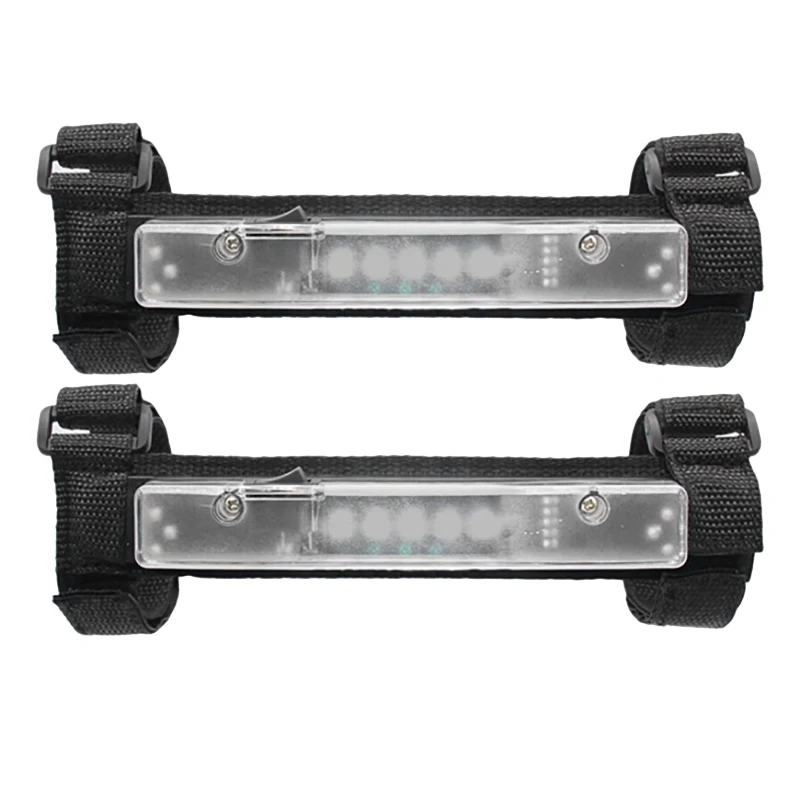 

2Pcs LED Roll Bar Mount Dome Light For UTV ATV Truck Off Road Golf Cart Motorcycle Roll Bar Bracket Holder Work Light