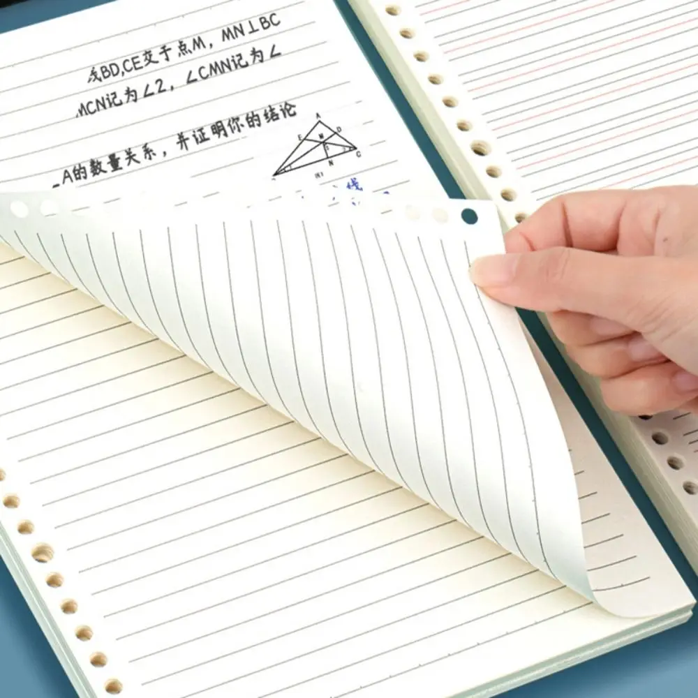 Multi-Purpose A4/A5/B5 Loose-leaf Notebook Detachable Three Styles Inner Pages Binder Notepad Diary Book School Office