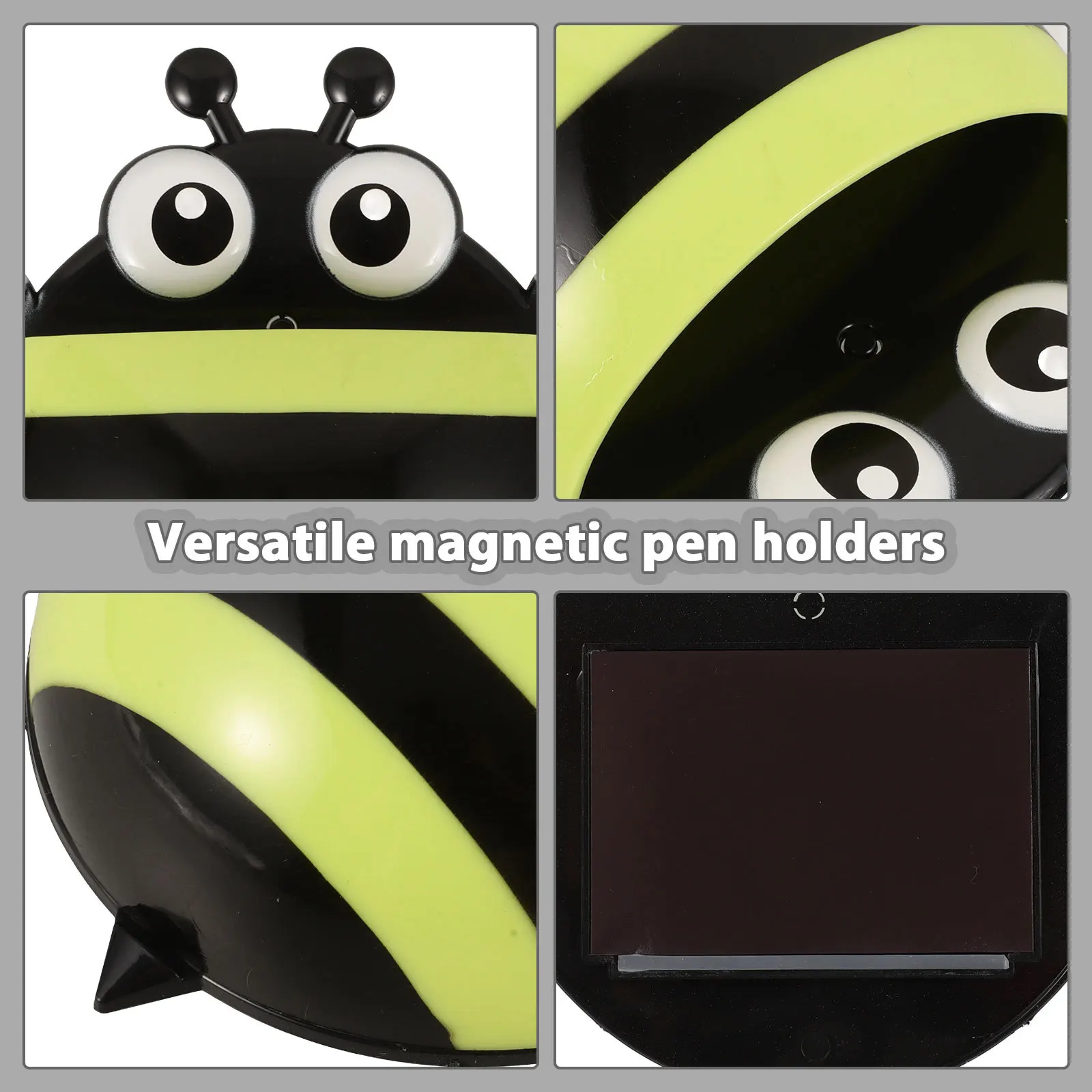 حامل قلم مغناطيسي إبداعي لثلاجة السبورة صندوق تخزين منظم قرطاسية حامل اللوازم المدرسية المكتبية #1