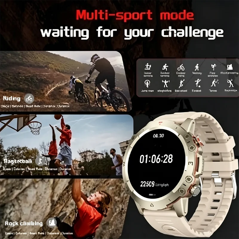 สมาร์ทวอทช์กีฬา HD หน้าจอสัมผั - Smartwatch Face บทวิจารณ์และราคา