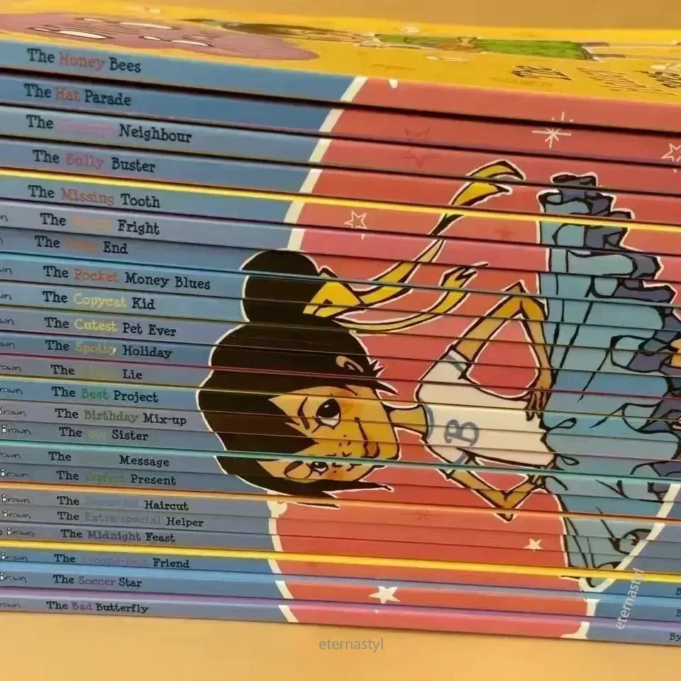 Books of23 Books/Set Billie B Brown Complete Collection Children Baby Famous Story English Tales Child Book Set Baby Bedtime Boo