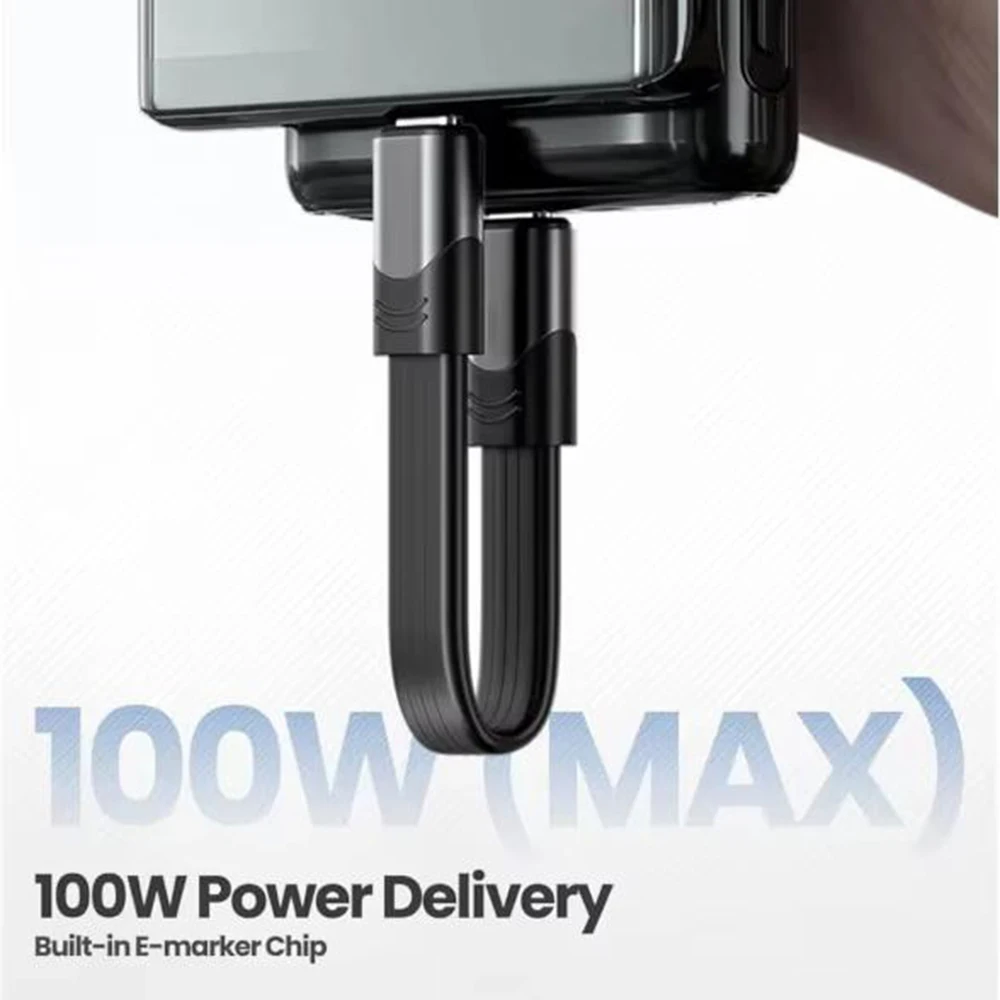 GITFOS Cable corto USB4 40Gbps PD 100W Cable de datos USB C a tipo C con salida de vídeo 5K @ 60Hz para Thunderbolt 4/3 MacBook Pro