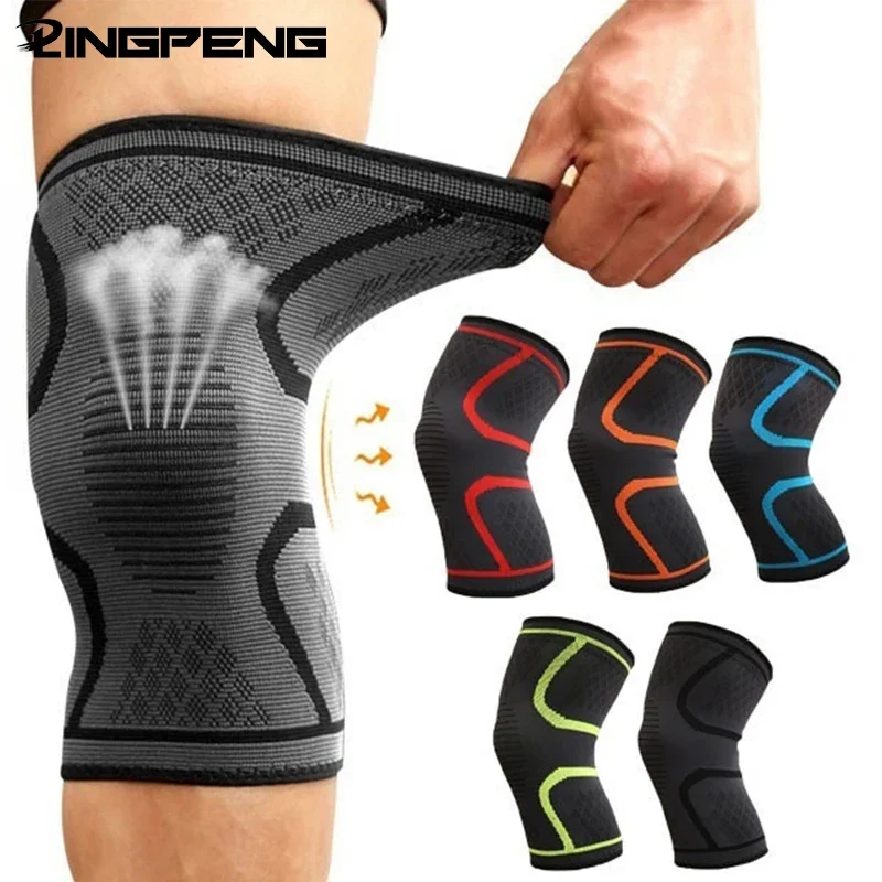 

Knee Brace Knee Compression Sleeve for Knee Pain Running Weightlifting Knee Sleeves Support Breathable for Arthritis Sports Gym