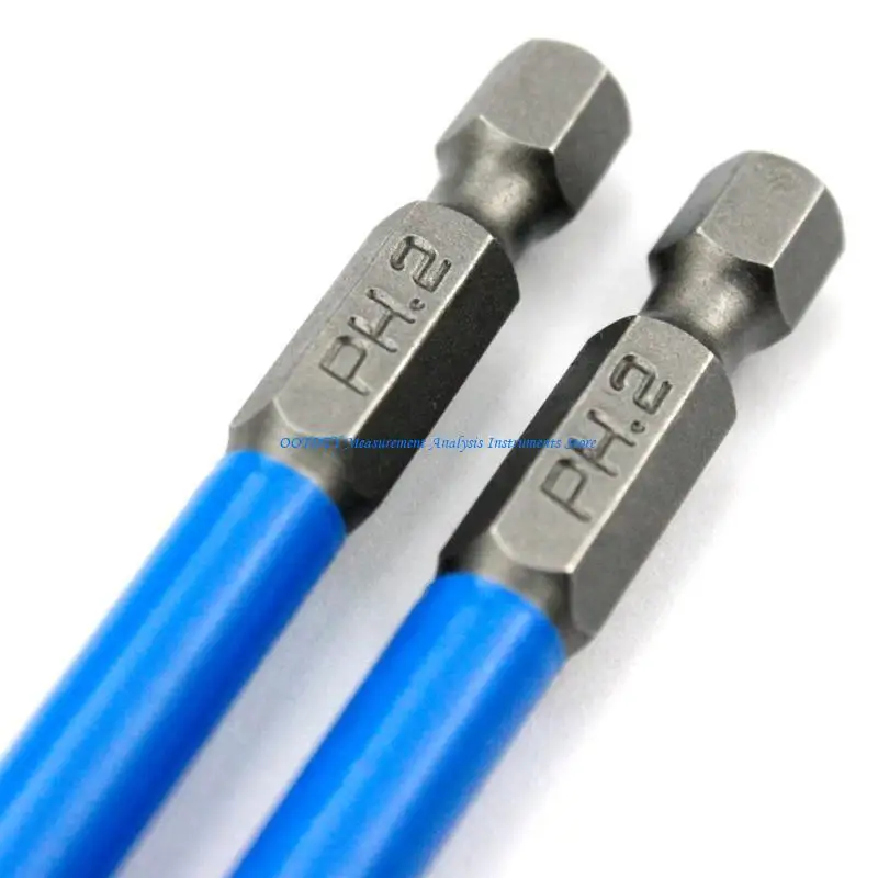 367D 6 pcs Screwdriver Bits Non-Slip for Cross for Head Electric Screwdriver