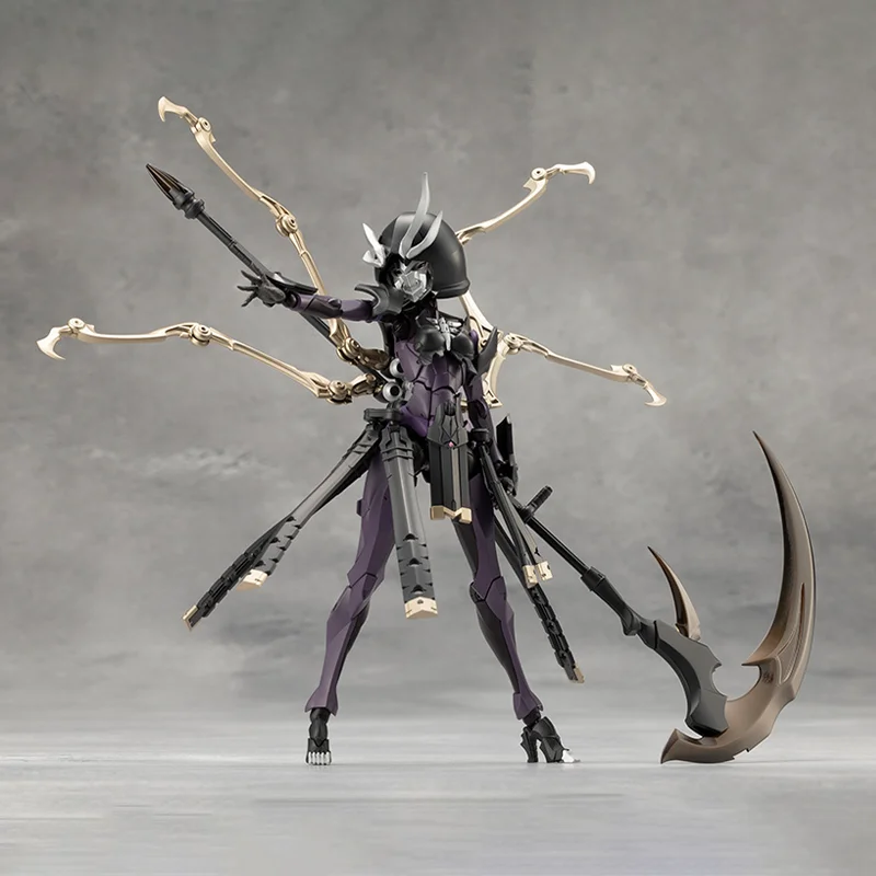 KOTOBUKIYA الأصلي Megalomaria غير محدود الكون Necro الوجه أنيمي الكرتون المرآب عدة عمل الشكل الهدايا اللعب نموذج #4