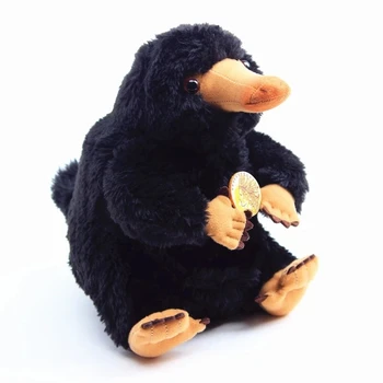 Animali fantastici da 18 cm e dove trovarli Niffler Doll Peluche Black Duckbills Animali di peluche morbidi per regalo per bambini