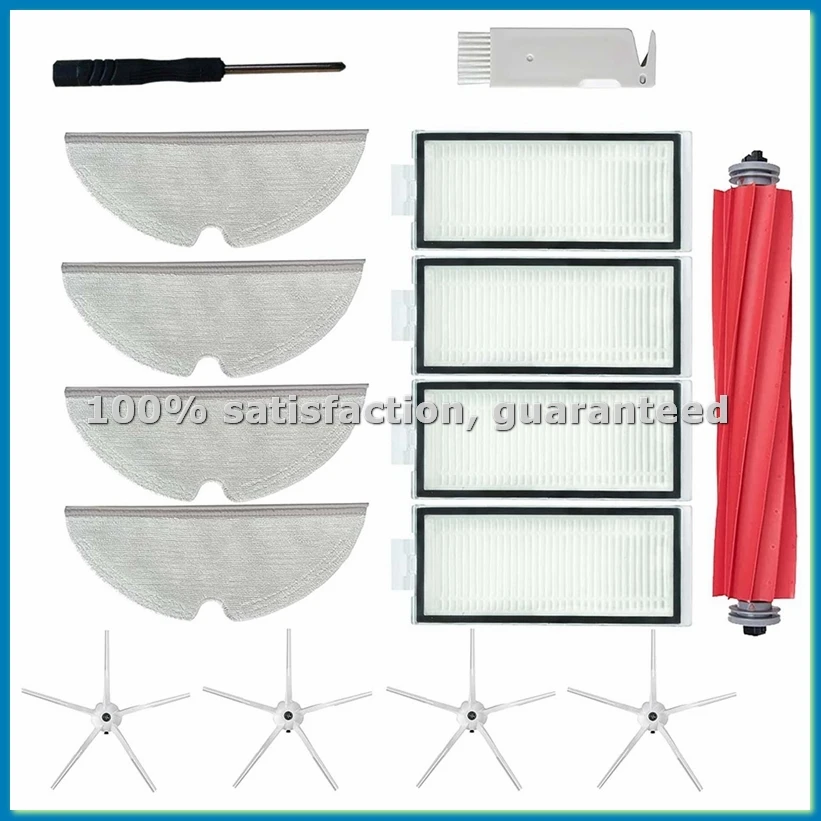 

Запасные части для роботов-пылесосов Max, Max+, Plus, T8: основная и боковые щетки, HEPA-фильтр, тряпка для влажной уборки B-ABRM