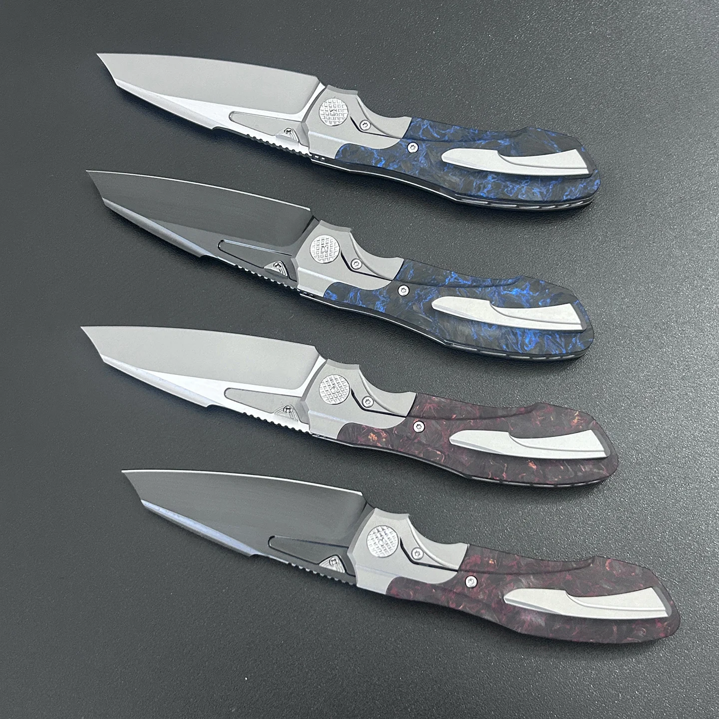 Pocket Knife Ceramic - Canivete Dobrável EDC M390 com Revestimento