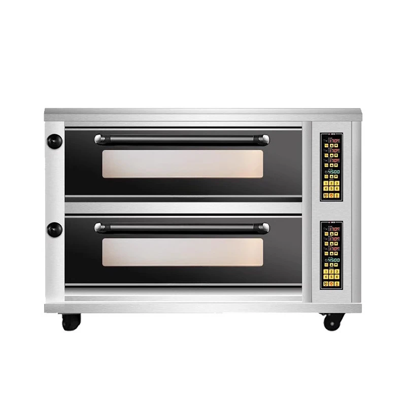 

Commercial large-capacity large-scale one-two-layer four-plate oven, cake baking custom electric oven
