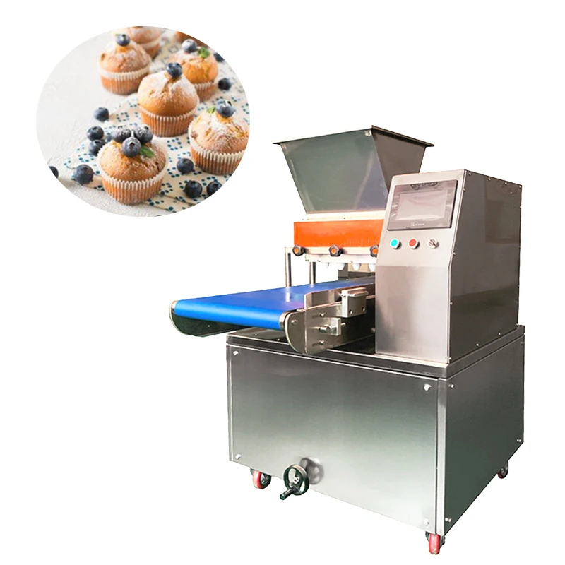 CE Certificated Commercial Brownie Muffin Automatic Madeleine Cupcake Machine Cake Maker for Factory