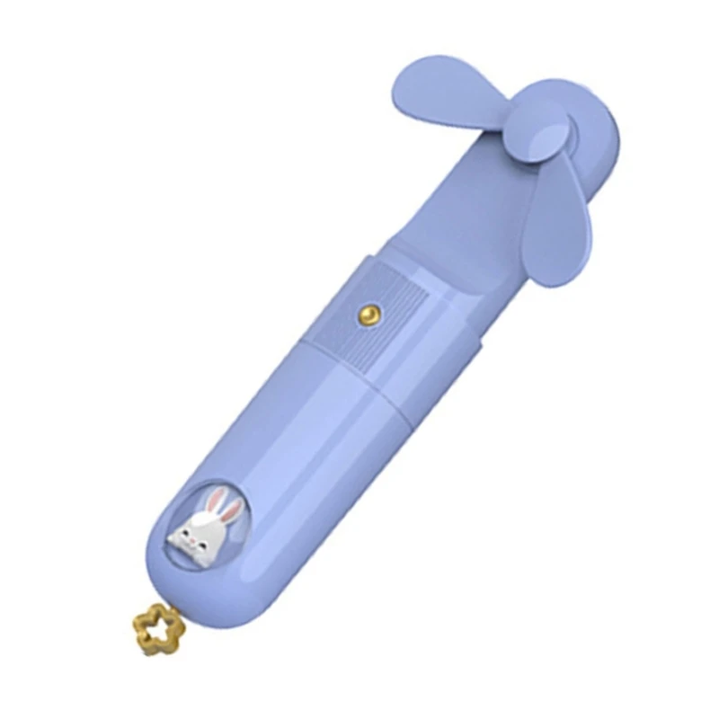 휴대용 팬 강력한 휴대용 팬 3 속도 책상 팬 경량 충전식 Dropship