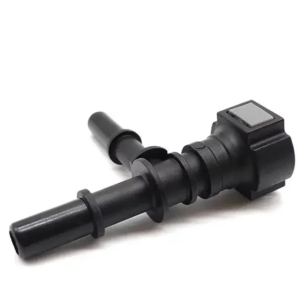 1PC Nylon 9,49 T-anschluss für Auto Kraftstoff Schlauch Quick Release Öl Linie Rohr Adapter Automotive Wartung Werkzeug