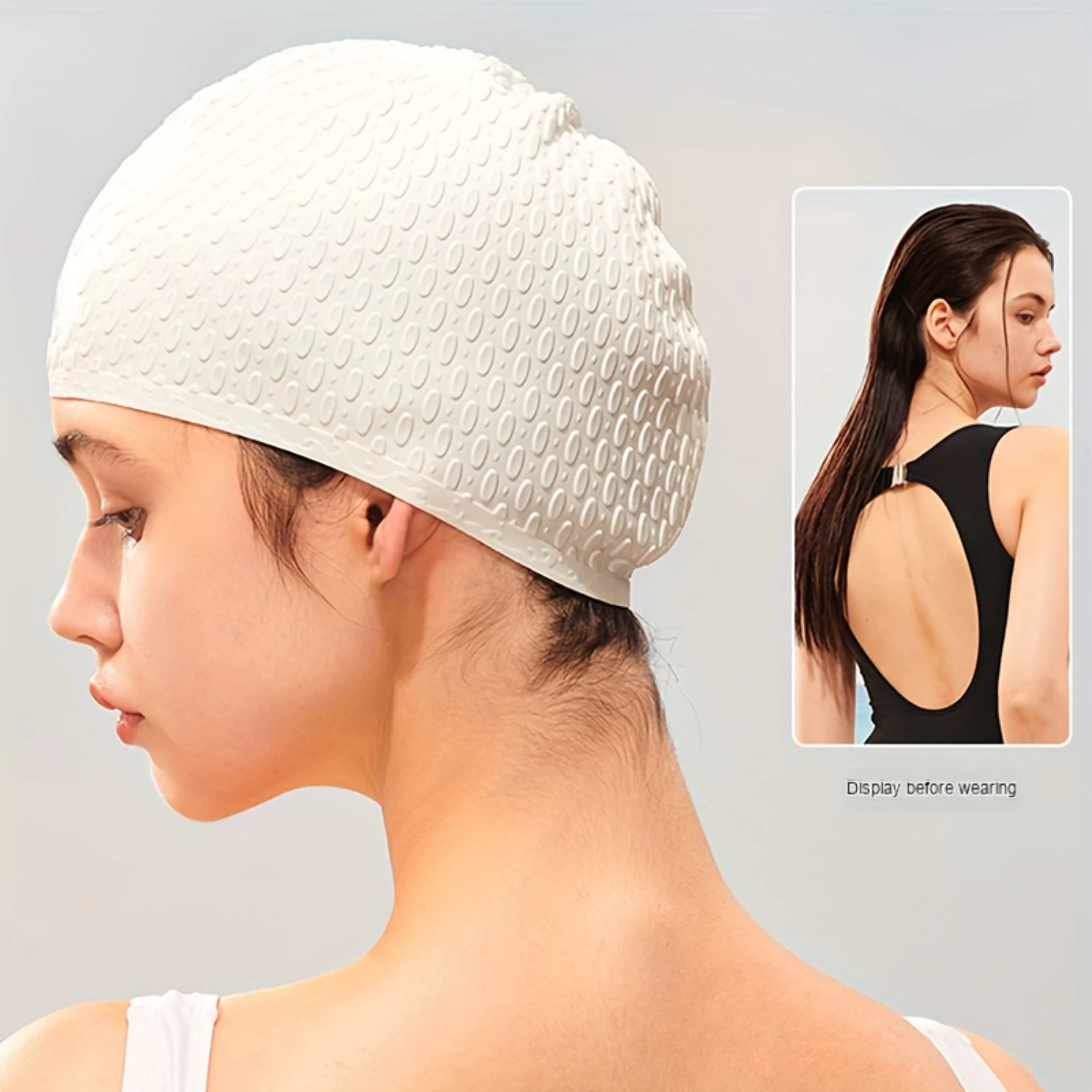 Premium Silicone Waterproof Swimming Ear Protection - Soft, Flexible, & Durable for Comfortable Swim - Ideal for Recreational &