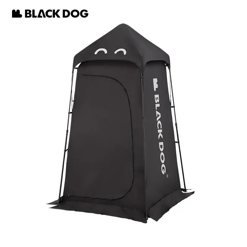 BLACK DOG Shower Tent Booth One-touch Shelter Single Tourist Awning Ultralight Fishing Outdoor Mobile Toilet Rainproof Windproof