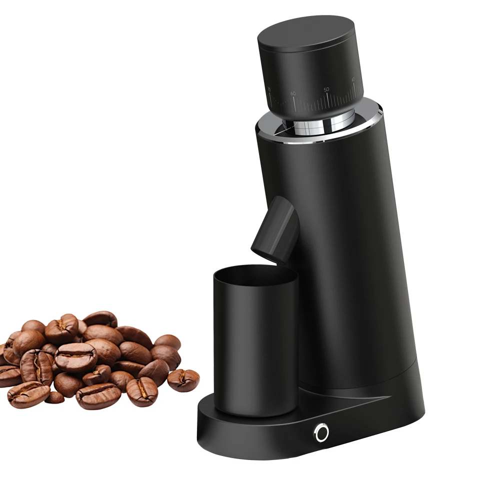 Adjustable Setting 80 Coffee Bean Grinder Machine 63MM Electric Conical Coffee Grinder