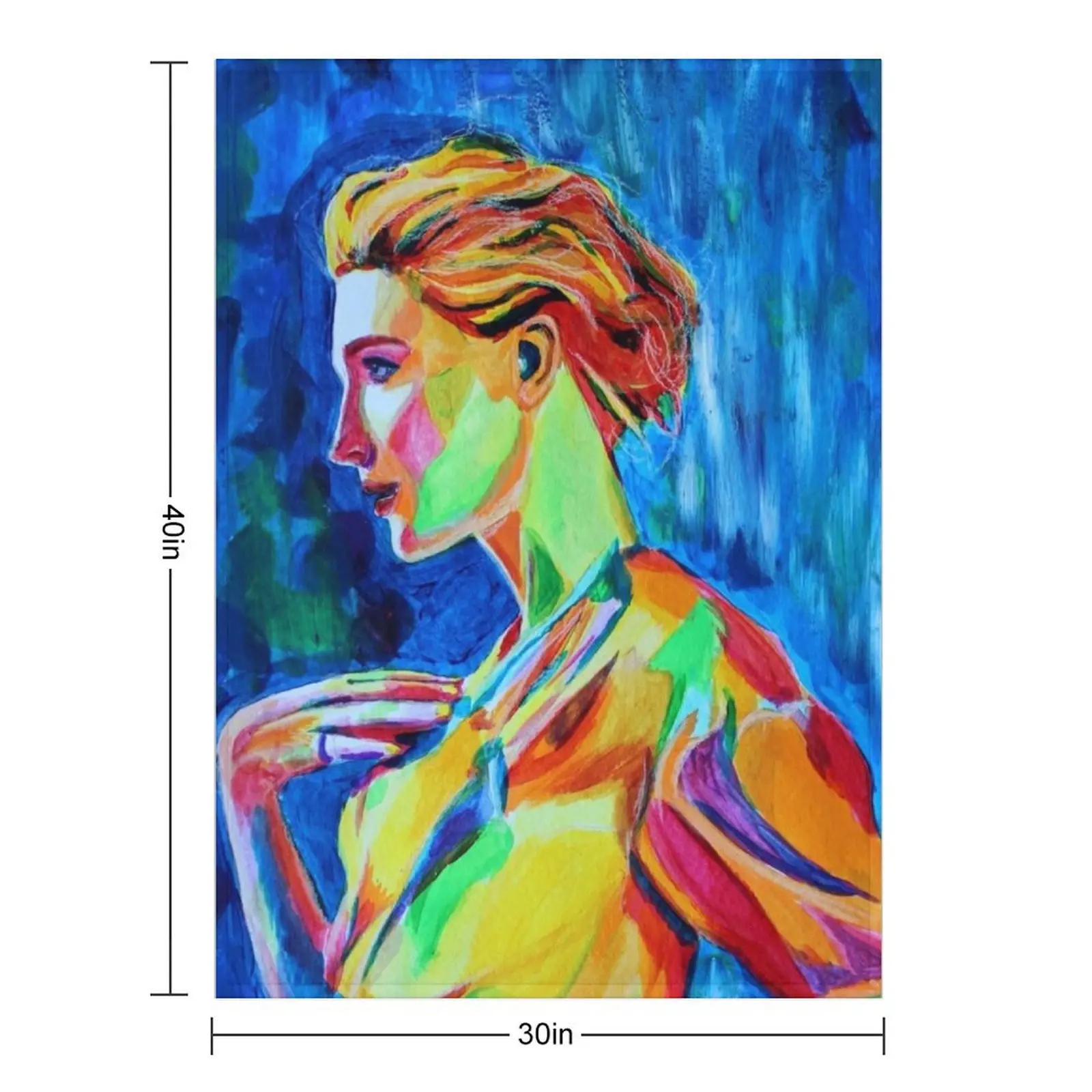 Cate Blanchett by Annie Leibovitz Throw Blanket for babies manga Retros Cute Plaid Blankets