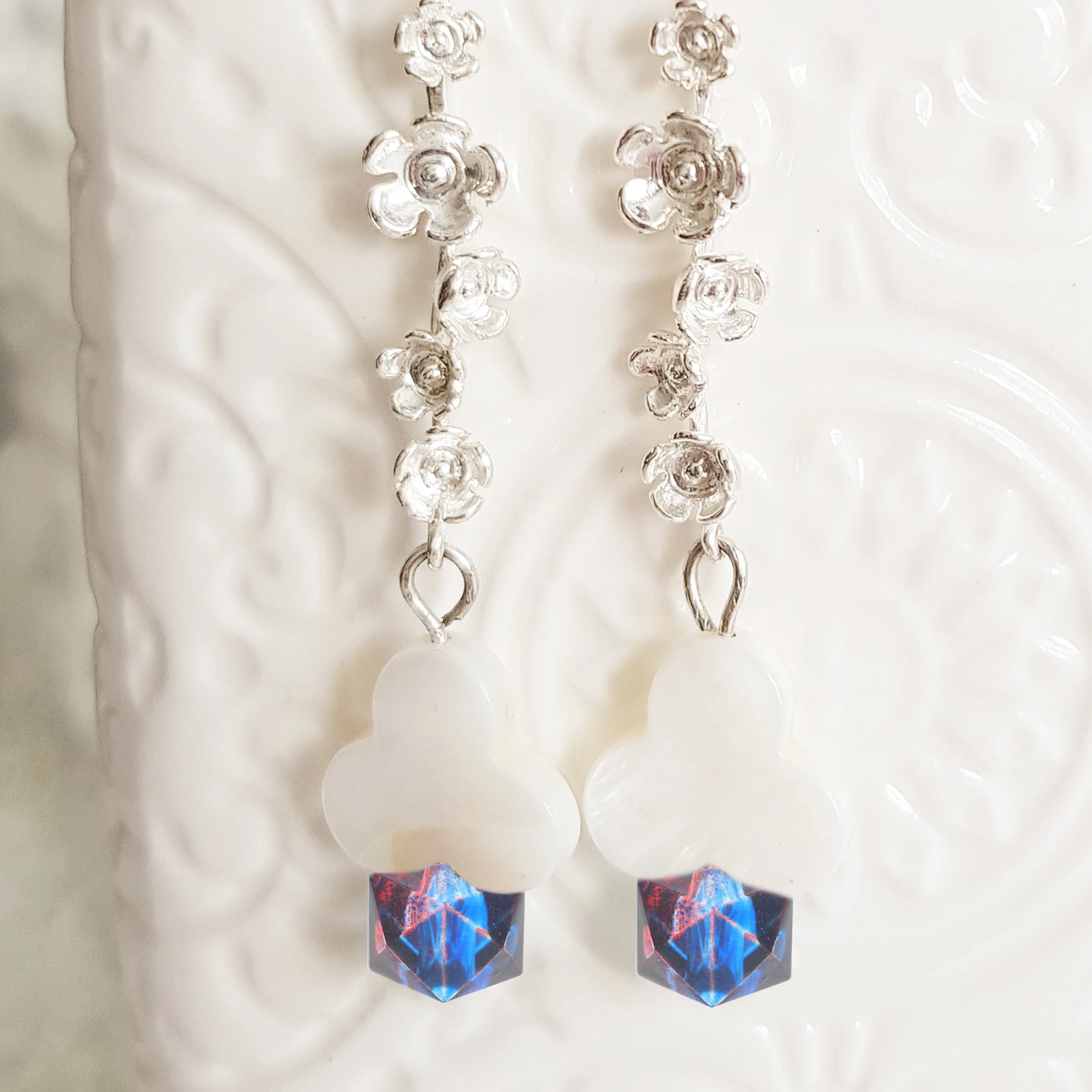 200Pcs Spray Paint Beads Parts Acrylic DIY Beads for Jewelry Making Crafts Bracelet Necklace Earrings Brooch Decorations