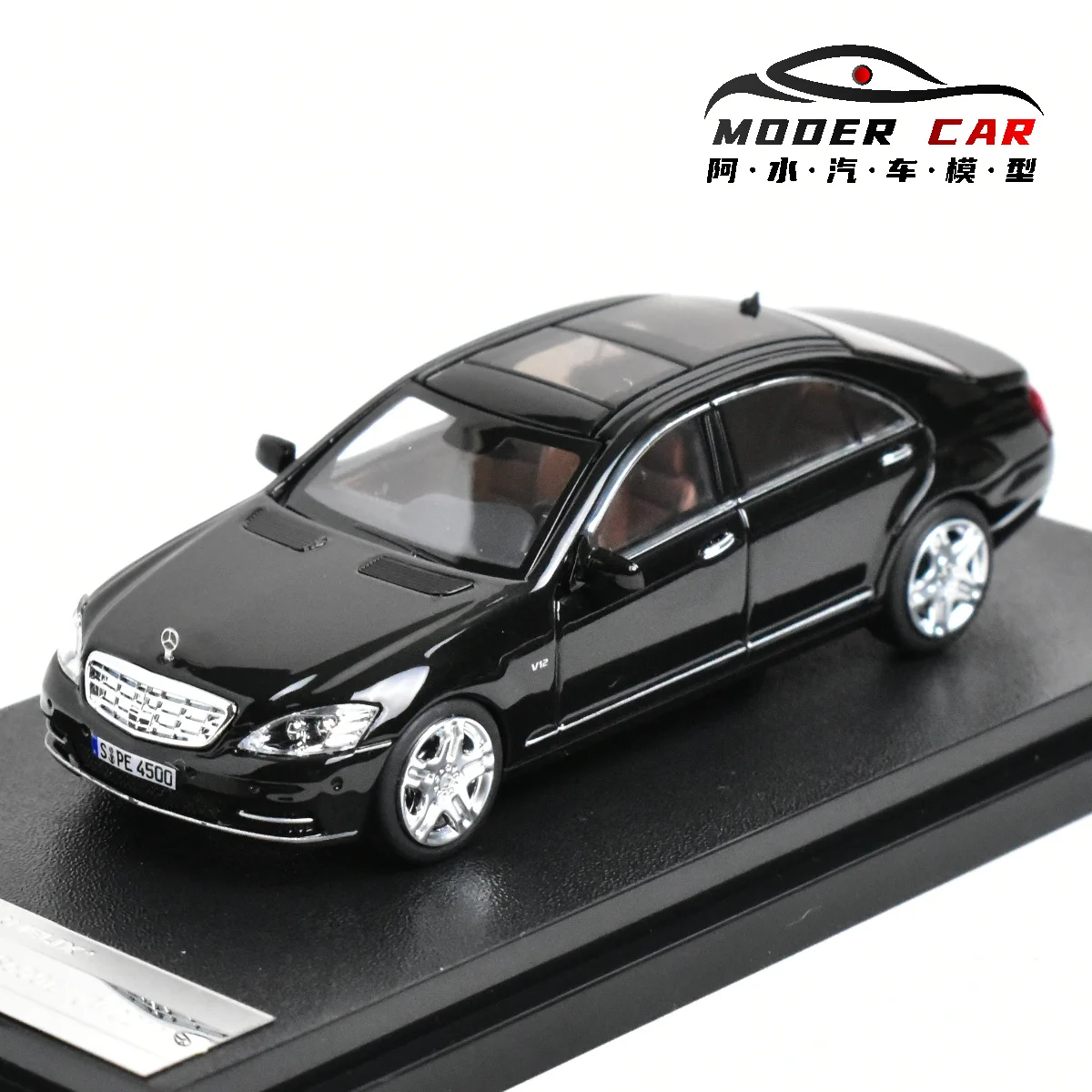 MH MOTORHELIX 1:64 S-Class S600L W221 Diecast Model Car