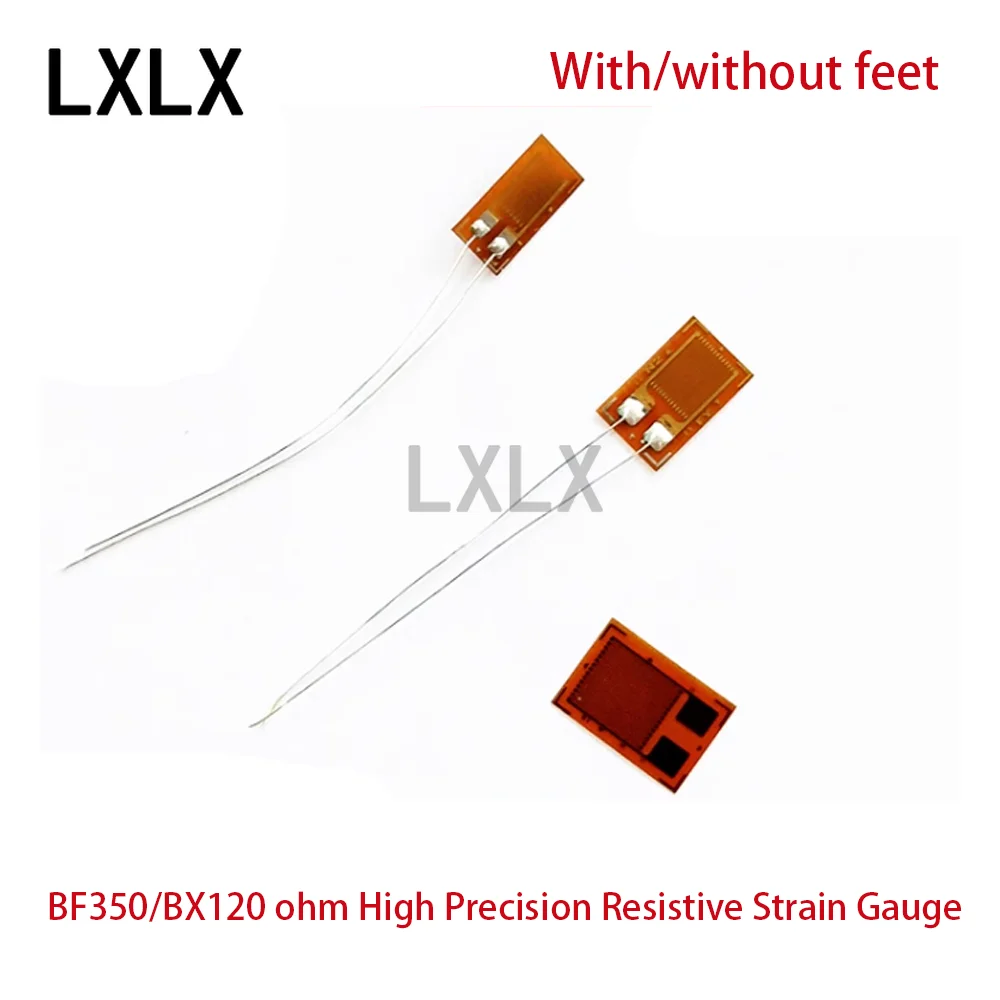 LXLX1 20pcs BF350/BX120 Ohm High Precision Resistive Strain Gauge/Strain Gauge for Pressure/Weight Transducer