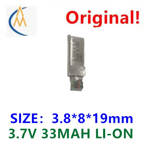 33MAH polymer battery 380819 beauty device, smart watch, shaver, sound pickup, beauty eye recording, 3.7V foot capacity