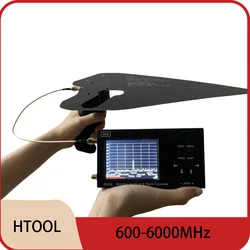 HTOOL HT666 Directional Passive Logarithmic Periodic Measurement Antenna Gain 6dB 50Ω VSWR,2.2 suitable 2,3,4G WIFI мультиметр