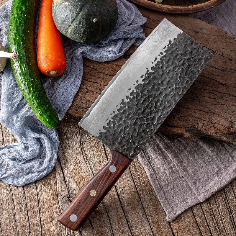 7 Inch Professional Cleaver Knife Damascus Steel Kitchen Knife Cooking Cutlery Kitchen Tools Slicing Knife Chef Peeling Knife