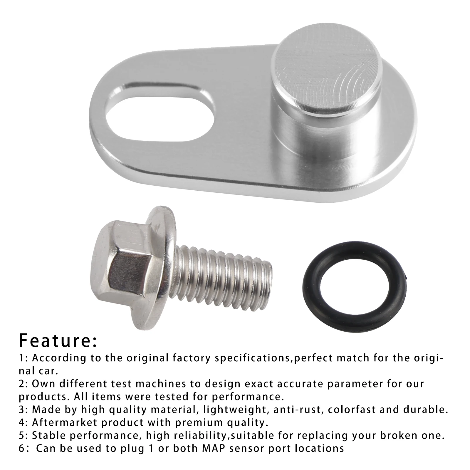 Artudatech Vacuum Port Cap Plug Plate LS SC Blower 551383 For LSA LS9 LT4