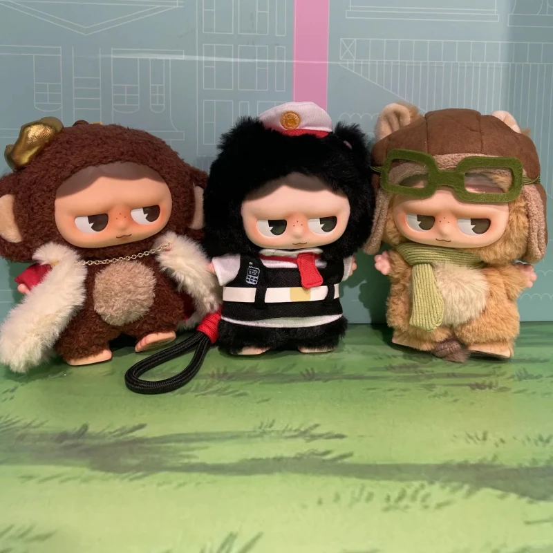 Monboo Forest Town Series Komfort Plüschpuppe Mädchen Geschenk Puppe Tischdekoration Sammlerfigur Niedliches Spielzeug Geschenk Mystery Box