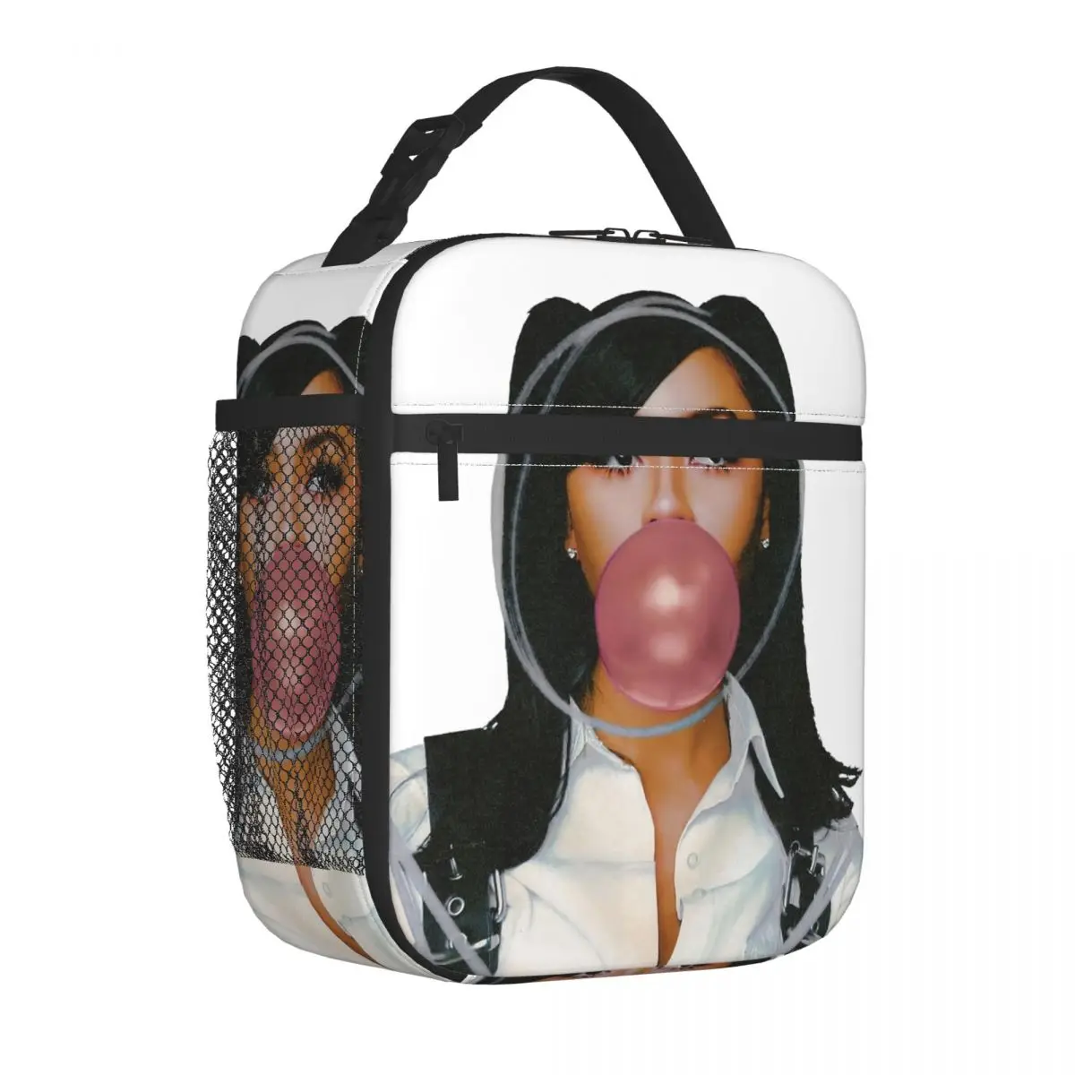 Mariah The Scientist Bubblegum Insulated Lunch Bag Portable Lunch Container Thermal Bag Lunch Box Tote College Outdoor Men Women