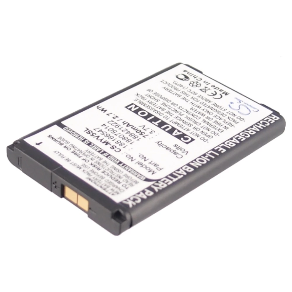 

Li-ion Mobile, SmartPhone Battery for Bird, 3.7V, 750mAh , Compatible Models: S689