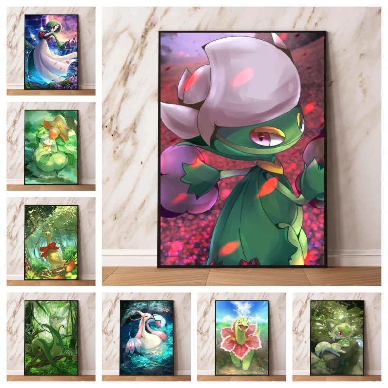 

Canvas HD Prints Milotic Wall Decoration Cartoon Character Picture Christmas Gifts Home Room Painting Classic Aesthetic Poster