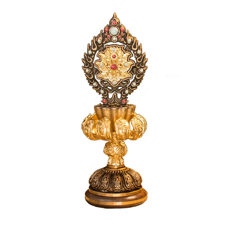 New Tibetan Products Brass Eight Auspicious Ornament Supplies Nepal Auspicious Eight Treasures