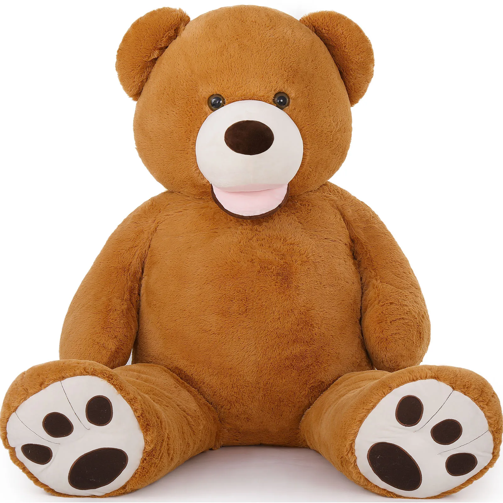 

MaoGoLan Giant Teddy 6 Feet Tall, Valentines Gift - Adorable Human Size Bear Plush for Girlfriend, Boyfriend, Wife, Long