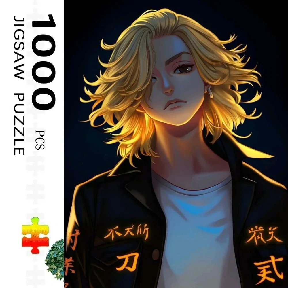 

500 Pieces Jigsaw Puzzle for Adults Tokyo Revengers Paper Puzzles Home Decor Wall Display Festival Gift