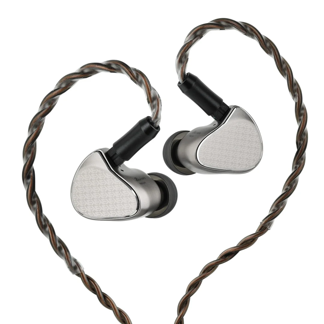 Image of Kiwi Ears Halcyon Weltweit erste MEMS + 1DD + 3BA Tribrid IEM-Kopfhörer mit 3,5mm & 4,4mm Kabel und benutzerdefiniertem DSP-Equalizer