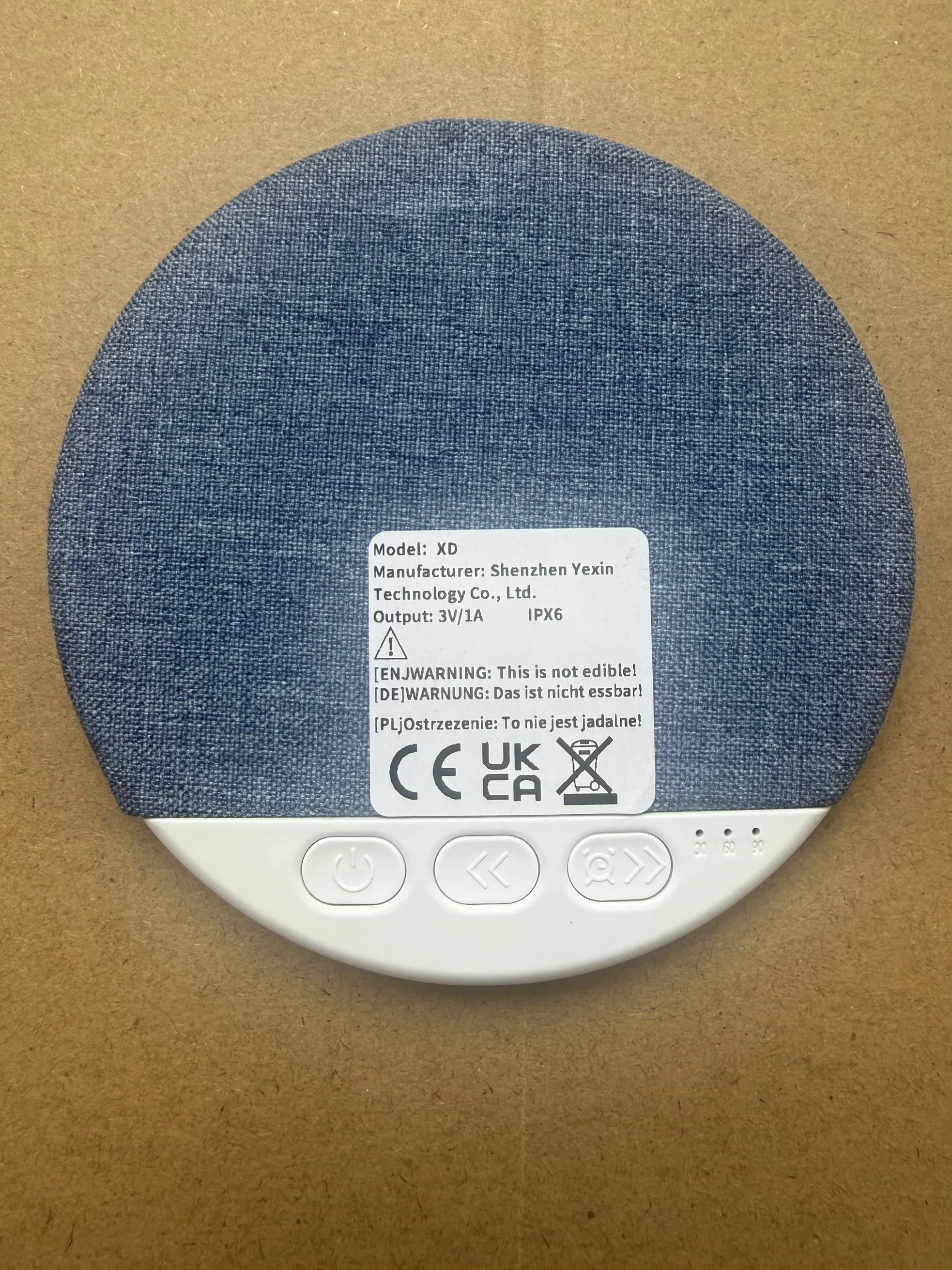 Bluetooth Pillow Speaker Wireless Sleep Music Player Under Pillow White Noise Machine Stereo Timer Auto-Off for Insomnia