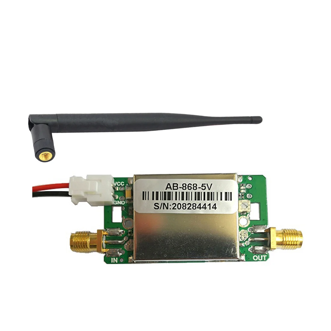 868MHz 433MHz 510MHz Bandpass Filter Lora Signal Transmitting Receiving 2-Way Power Amplifier Antenna SMA Module