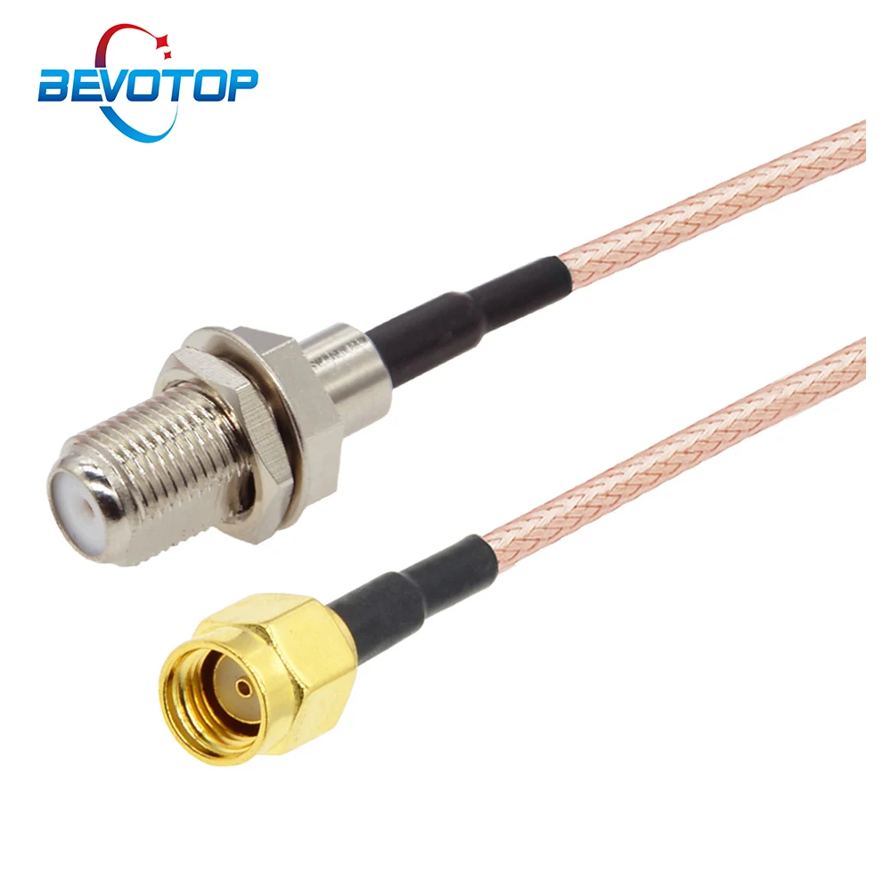 10pcs/lot SMA Male to F Female Connector RG316 Pigtail Cable WIFI Antenna Router Extension Cable SMA F Cable RF Coaxial Jumper