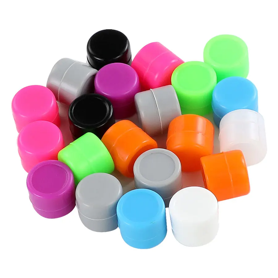 100Pcs Empty Cosmetic Jar, Travel Ointment Containers, Small Box, New Design for Storage, 1ml