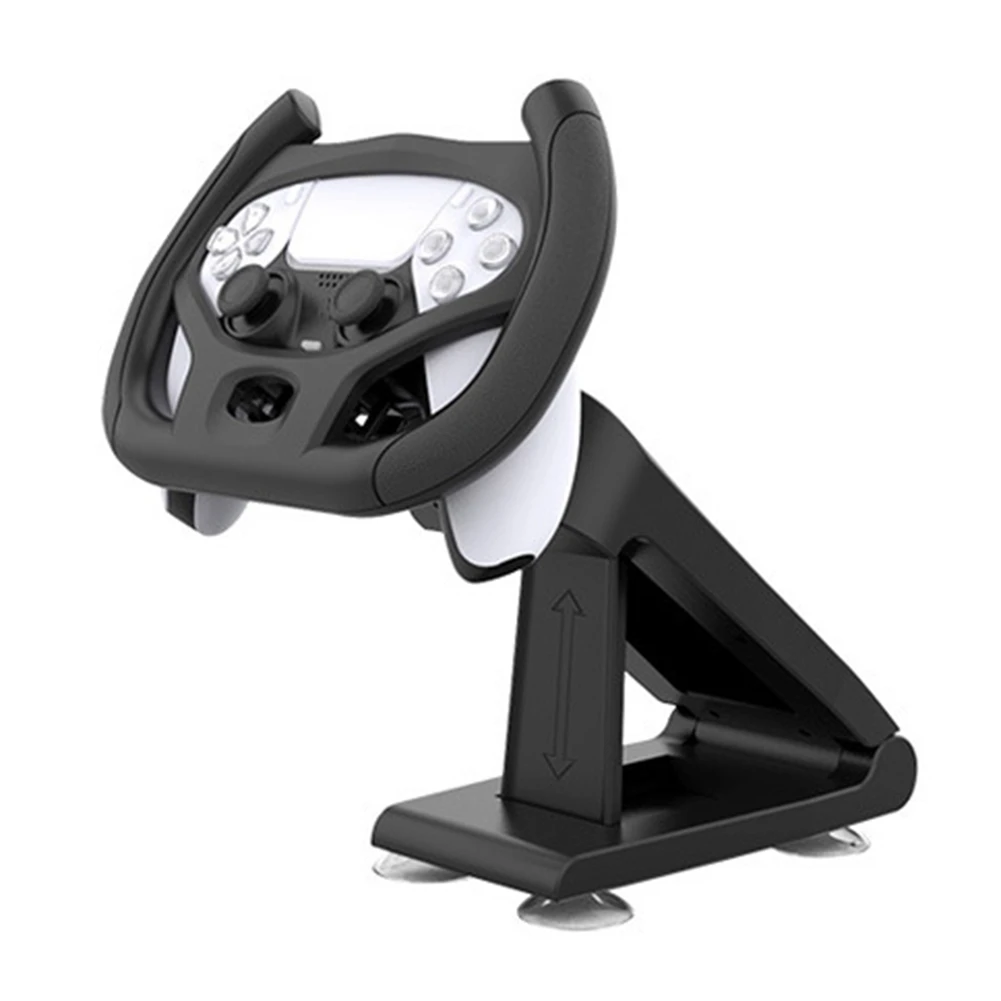 Multi Axis Steering Wheel Races Gaming Handle Holder for PS5 Racing Game Handle Bracket for Playstation 5 Games