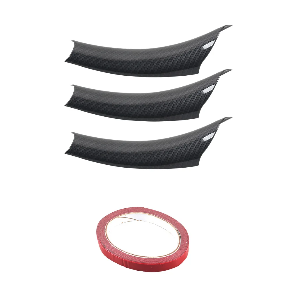 

Крышка дверной ручки, совместимая с BMW X5 серии E70/E70 LCI 2008-2013, BMW X6 серии E71/E72 2008-2014 (3 шт.) (углеродное волокно)