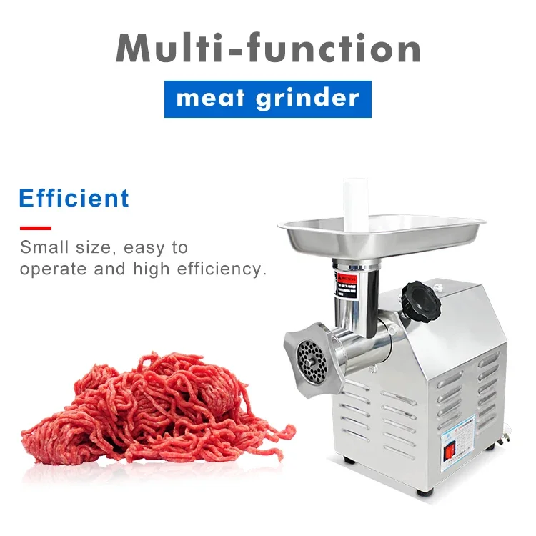 Kitchen Food Processing Stainless Steel Electric Meat Mincer Commercial Meat Grinder