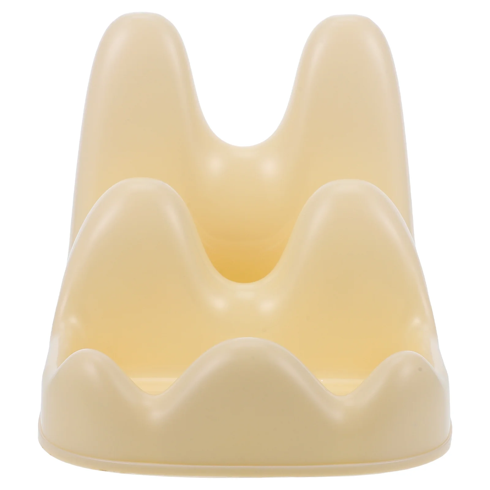 منظم كونترتوب المطبخ لأغطية الوعاء ملاعق شوربة مغرفة حامل متعدد الوظائف أواني تخزين الرف عدم الانزلاق #3