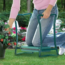 Tool Pouch Garden Foldable Kneeler Stool Tool Bag Outdoor Work Portable Storage Pouch for Forks Shovels Scissors Not Chair