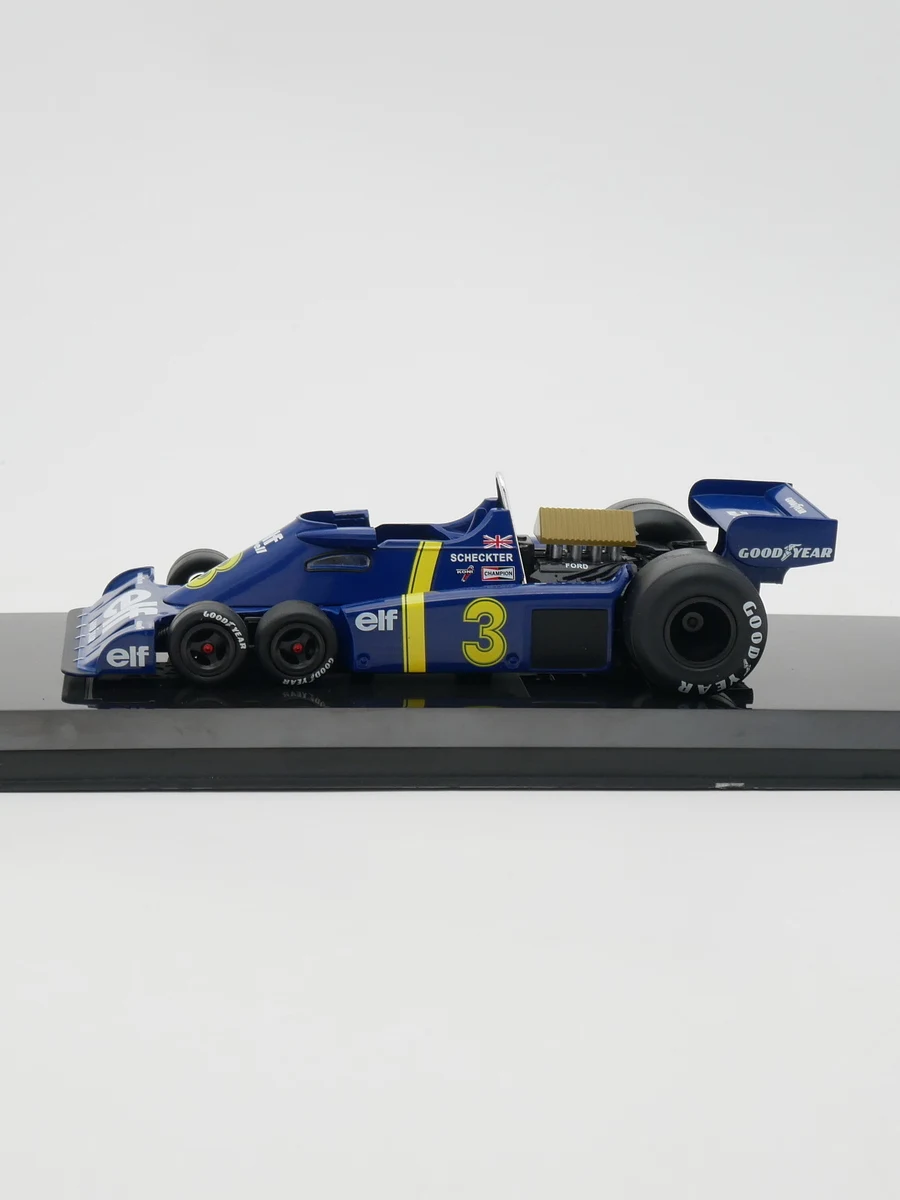 Ixo 1:24 Tyrrell P34 Jody Scheckter 1976 Diecast Car Model Metal Toy Vehicle